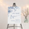 Victorian Blue French Garden Rehearsal Dinner