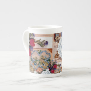 Victorian Bone China Mug