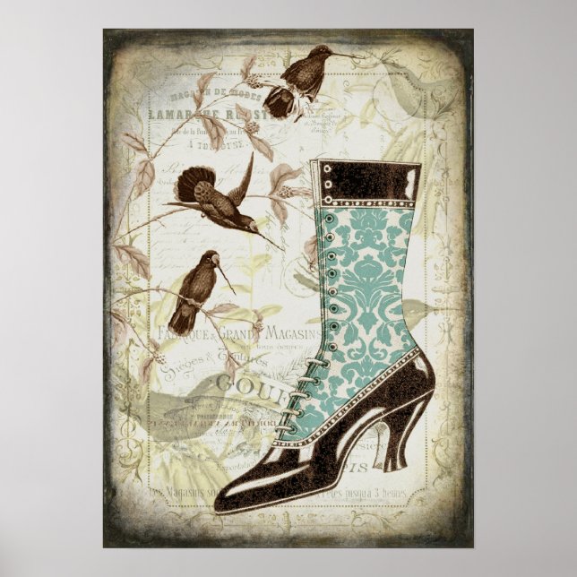 Victorian Bootie Poster (Front)