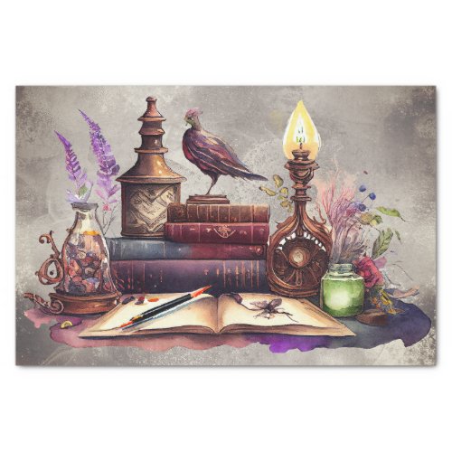 Victorian Boudoir  Old Wizard Spellcaster Desk Tissue Paper