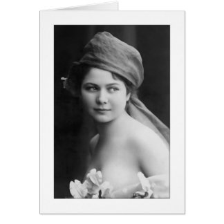 victorian bride black and white, flowers soft port cards