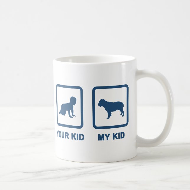 Victorian Bulldog Coffee Mug (Right)