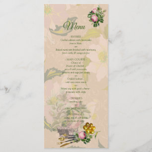 Victorian Bush Garden Menu