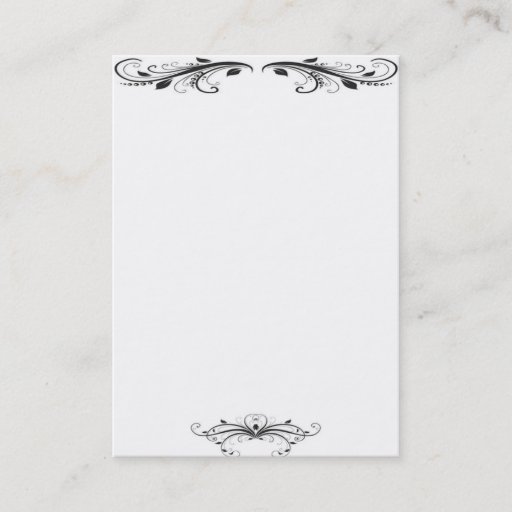 Customizable Victorian Business Card