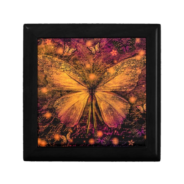 Victorian Butterfly Gift Box (Front)