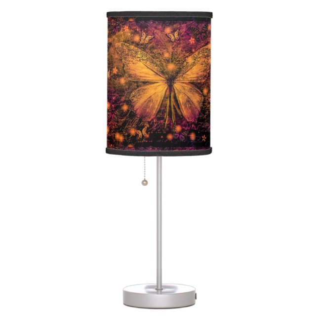 Victorian Butterfly Table Lamp (Right)