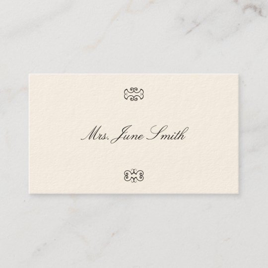 Victorian Calling Cards | Zazzle.com