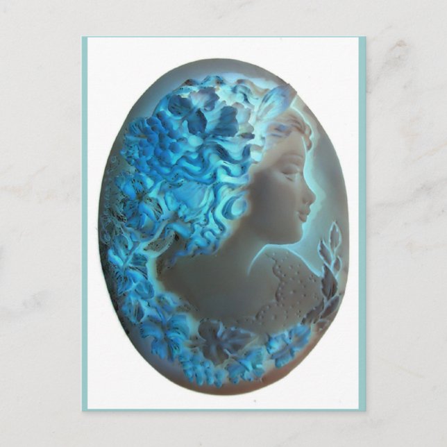 Victorian Cameo Post Card (Front)