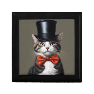 Victorian Cat Gift Box