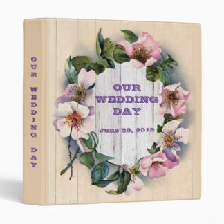 Victorian Charm Wedding Photo Album 3 Ring Binder