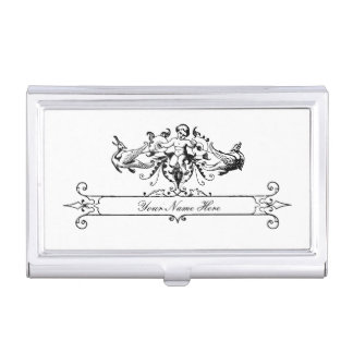 Victorian Cherub Calling Card Case