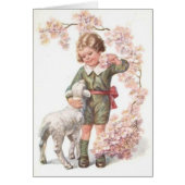 Victorian Child Lamb Cherry Tree (Front)