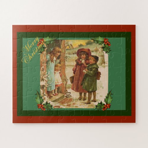 Victorian Children Christmas Break Puzzle