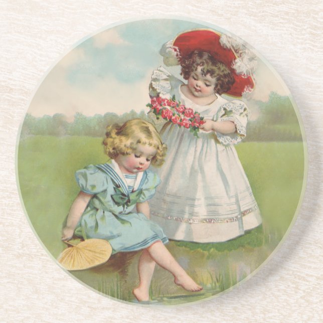 Victorian Children Coaster (Front)