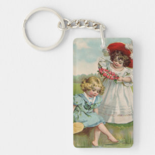 Victorian Children Keychain