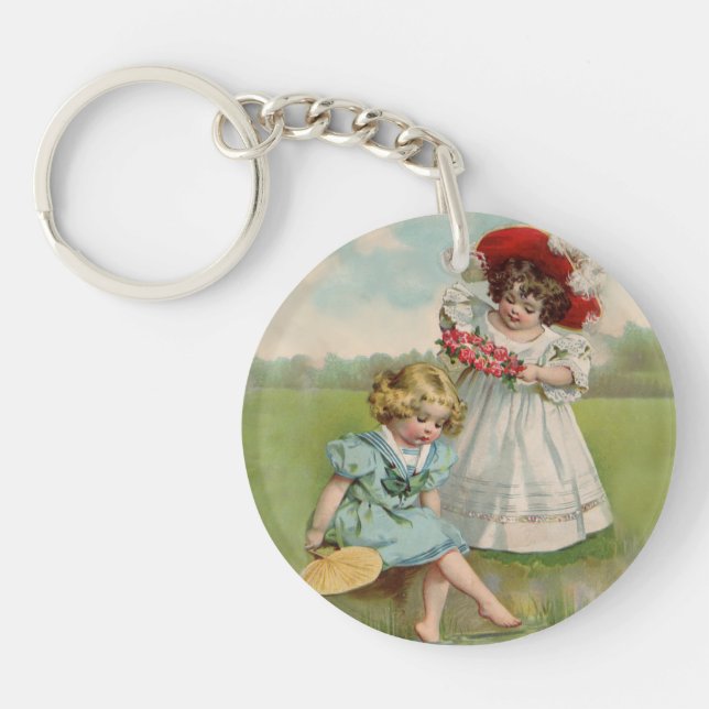 Victorian Children Keychain (Front)