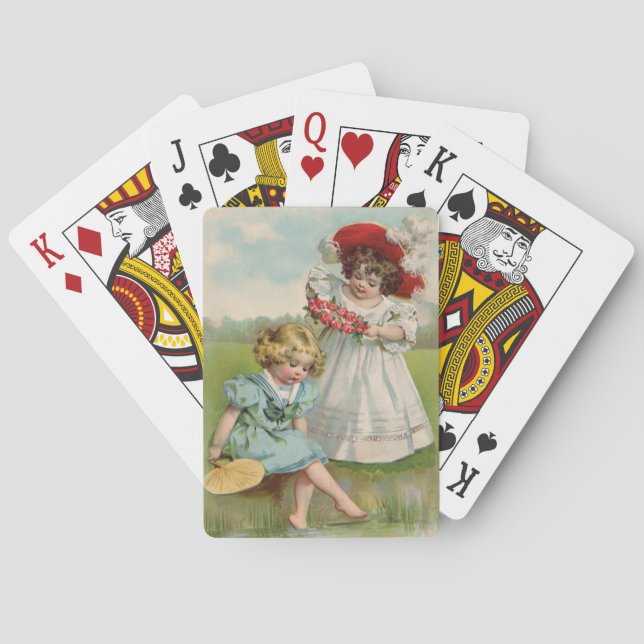 Victorian Children Poker Cards (Back)