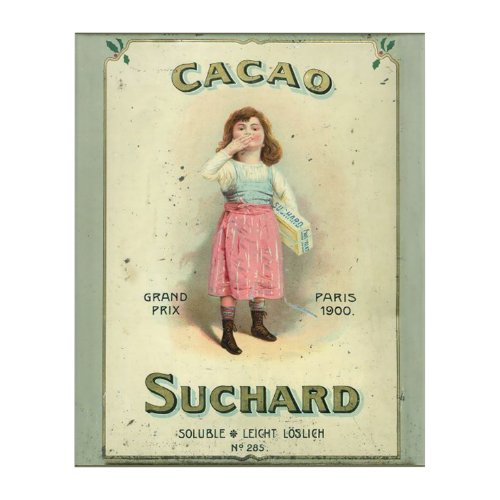 Victorian Chocolate Kiss Girl Sugar Acrylic Print