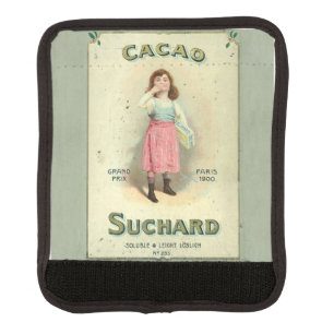 Victorian Chocolate Kiss Girl Sugar Luggage Handle Wrap