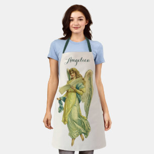 Victorian Christmas Angel, Gloria in Excelsis Deo Apron