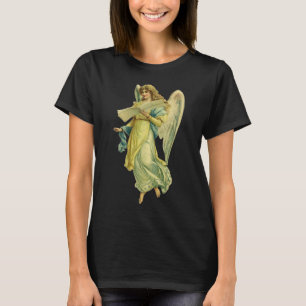 Victorian Christmas Angel, Gloria in Excelsis Deo T-Shirt