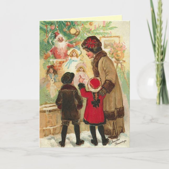 Victorian Christmas Card (Front)