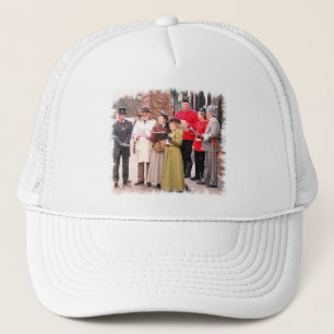 VICTORIAN CHRISTMAS CAROL SINGERS TRUCKER HAT