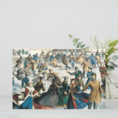 Victorian Christmas Central Park Currier & Ives (Standing Front)