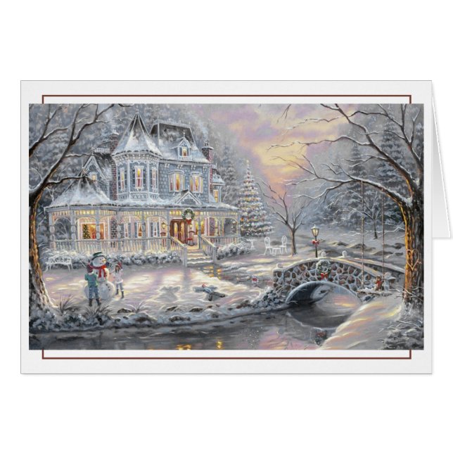 Victorian Christmas  Country Home (Front Horizontal)