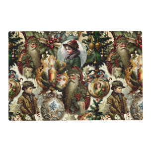 Victorian Christmas Elegance  Placemat