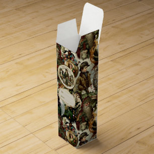 Victorian Christmas Elegance  Wine Box