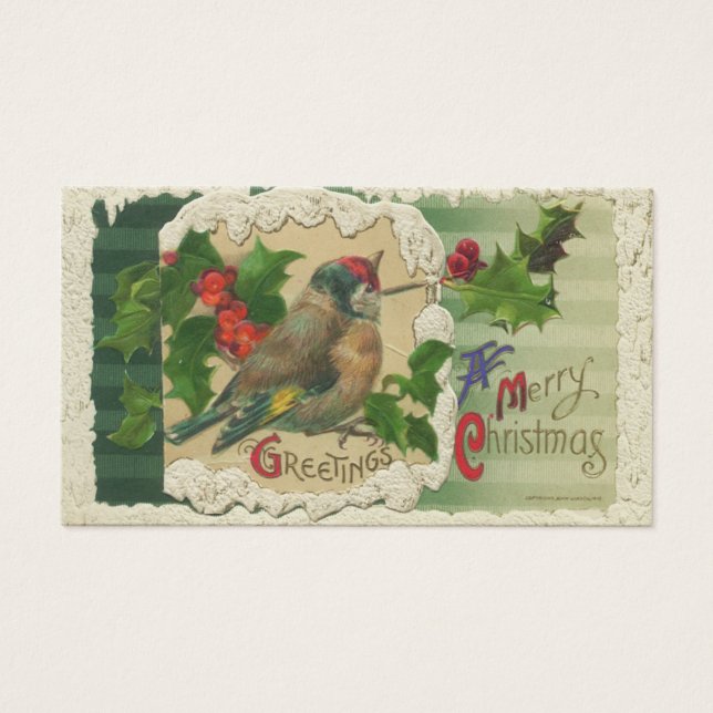 Victorian Christmas Gift Tags (Front)