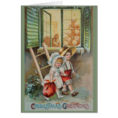 Victorian Christmas Greeting Card (Front)