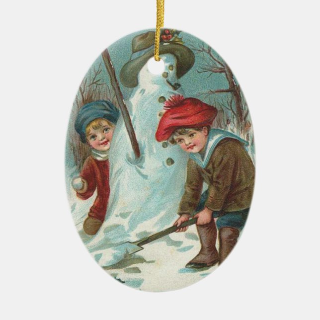 Victorian Christmas Ornaments (Front)