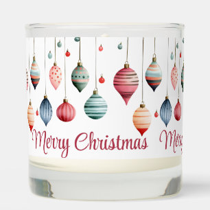 Victorian Christmas Ornaments Scented Candle