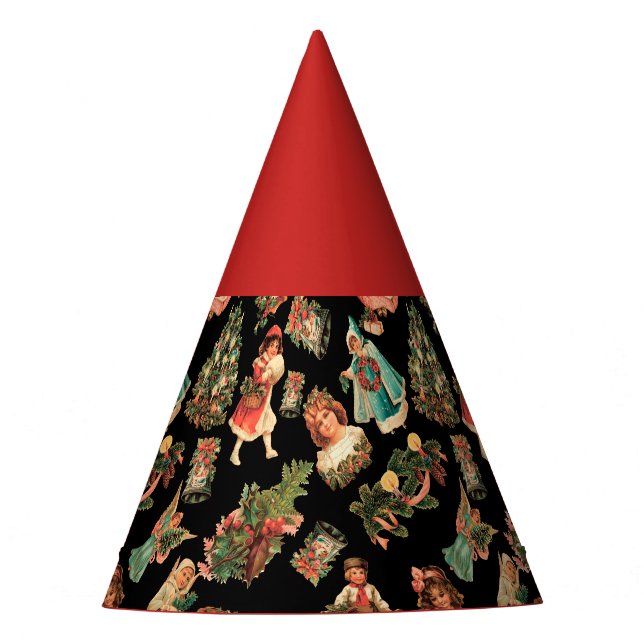 Victorian Christmas Party Hat (Front)