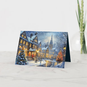 Victorian Christmas Photo Card