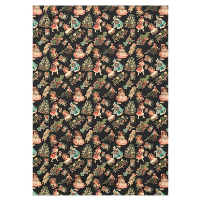 Victorian Christmas Tablecloth (Front)