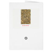 Victorian Church Christmas Card (Back)