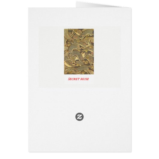 Victorian Church Christmas Card (Back)