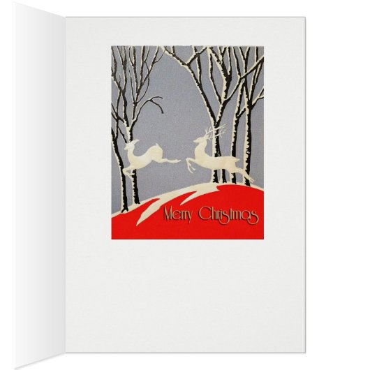 Victorian Church Christmas Card (Inside (Right))