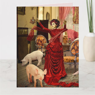 Victorian Circe Card