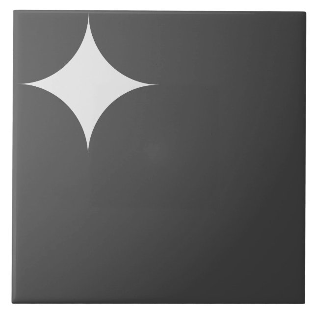 Victorian Circle Pattern Modern Tile (Front)