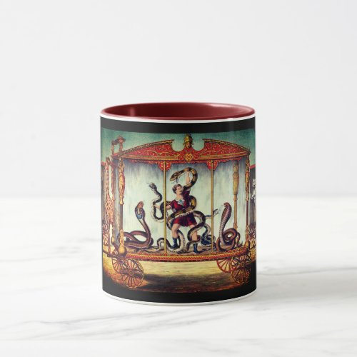 Victorian circus vintage exhibition  mug