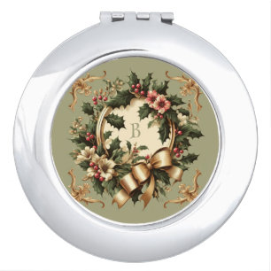 Victorian/Classic/Vintage Christmas Compact Mirror