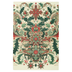 Victorian/Classic/Vintage Christmas Metal Print