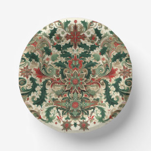 Victorian/Classic/Vintage Christmas Paper Bowls