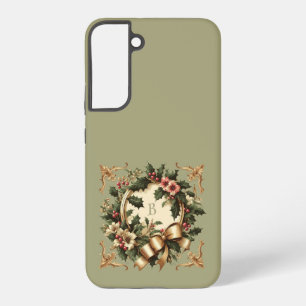 Victorian/Classic/Vintage Christmas Samsung Galaxy S22+ Case