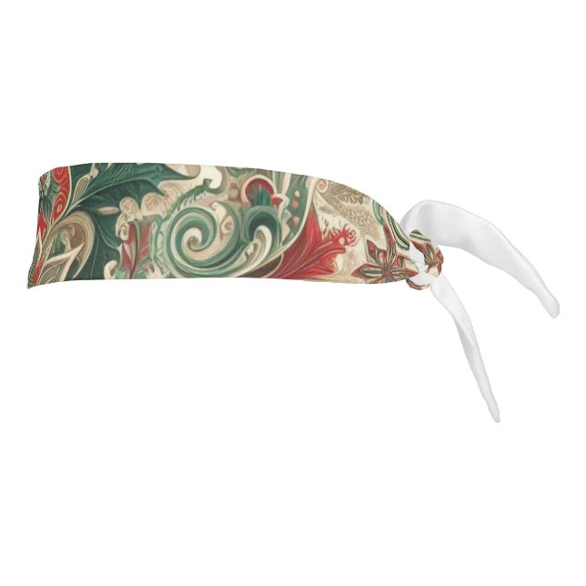 Victorian/Classic/Vintage Christmas Tie Headband (Rotate 90)