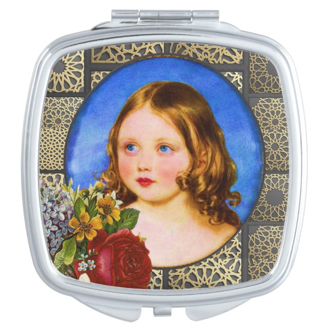 Victorian Compact Mirror (Front)